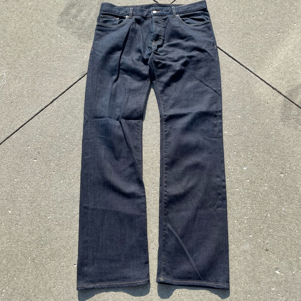 prada classic fit jeans